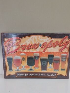 Brew-opoly Board Game - Beer Themed Party Game